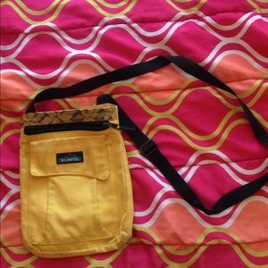 Yellow Kavu crossbody bag